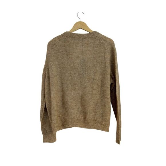 Jenni Kayne Alpaca Wool Blend Almond Boyfriend Cardigan, Size XXL - Picture 9 of 10